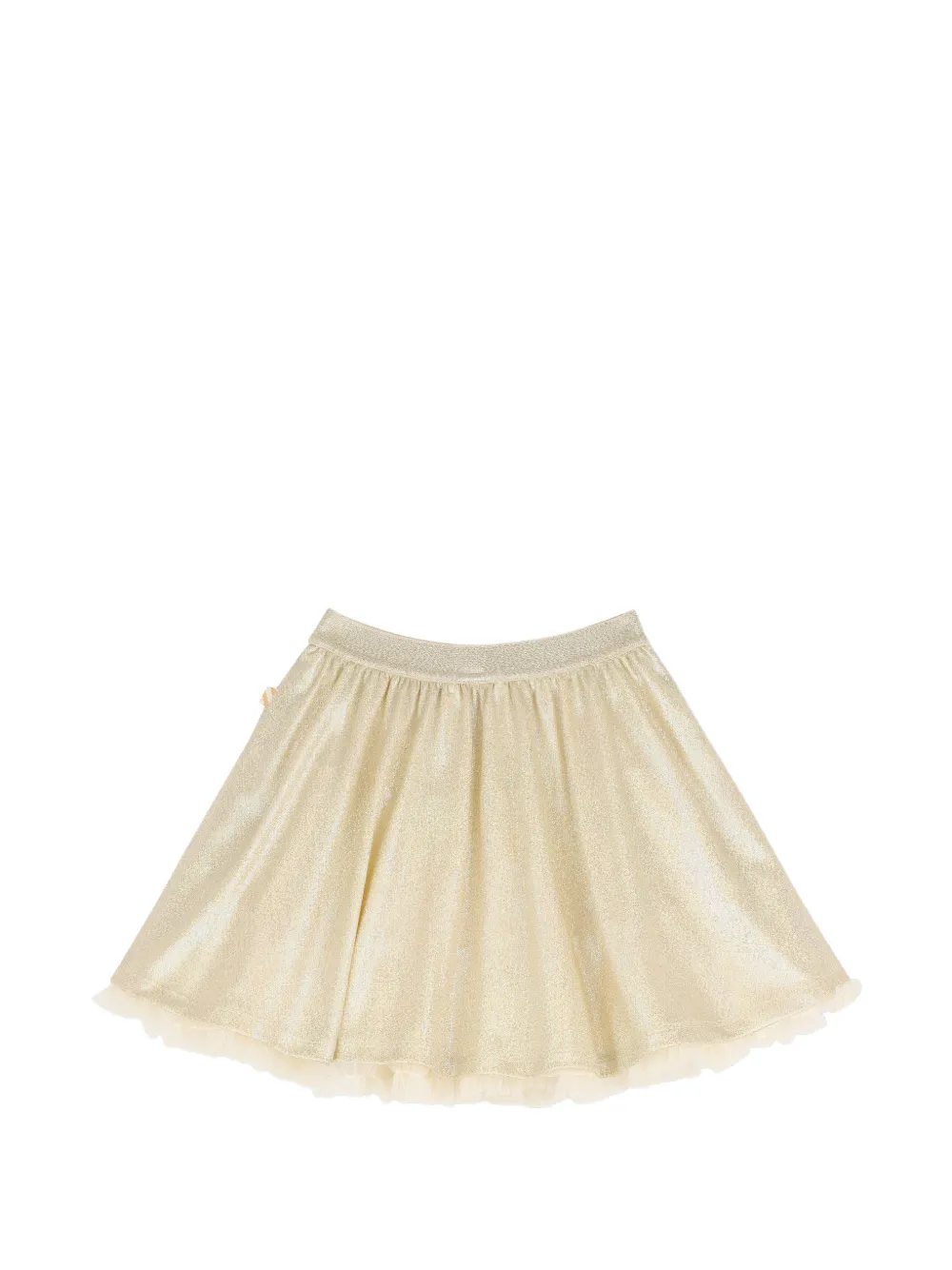 Billieblush Rok met glitters en tulen afwerking Goud