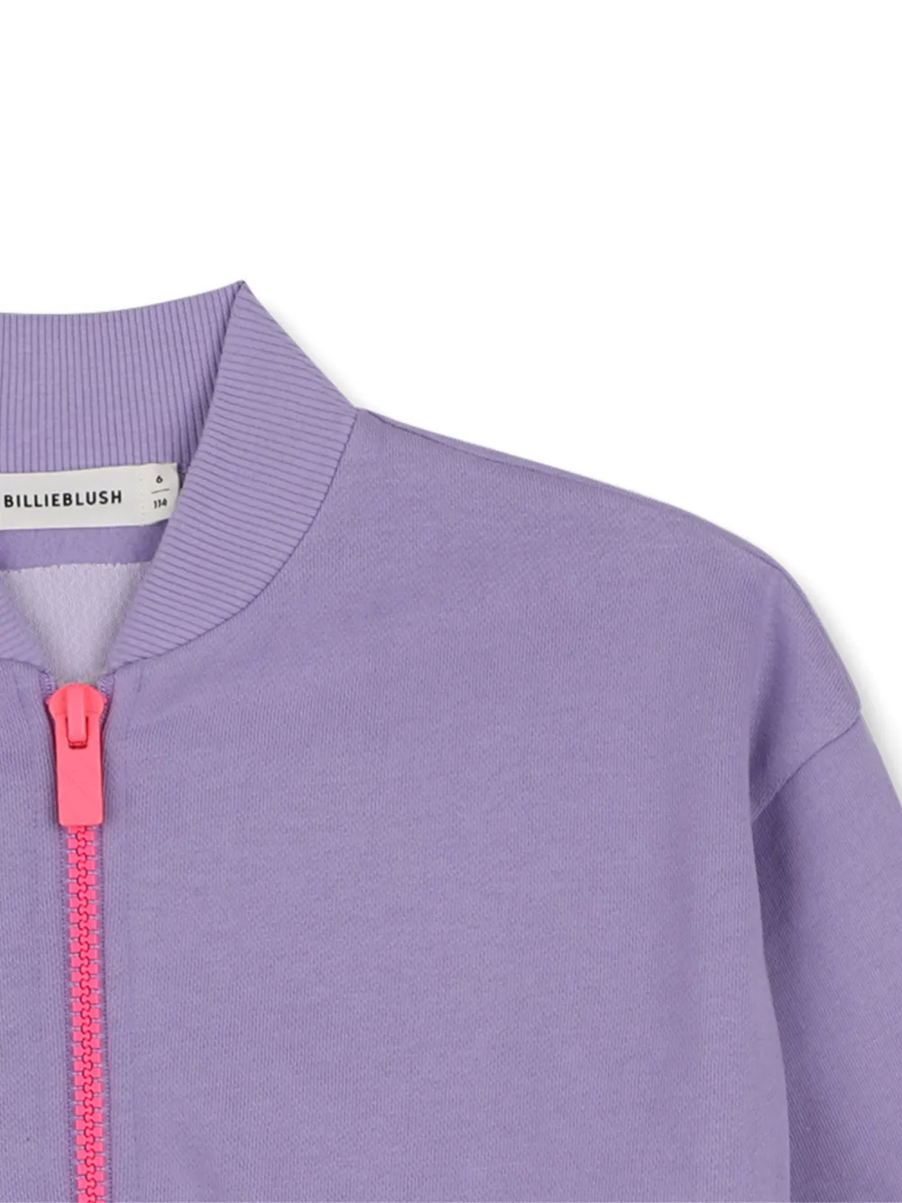 Billieblush Bomberjack verfraaid met pailletten en hartpatroon Paars