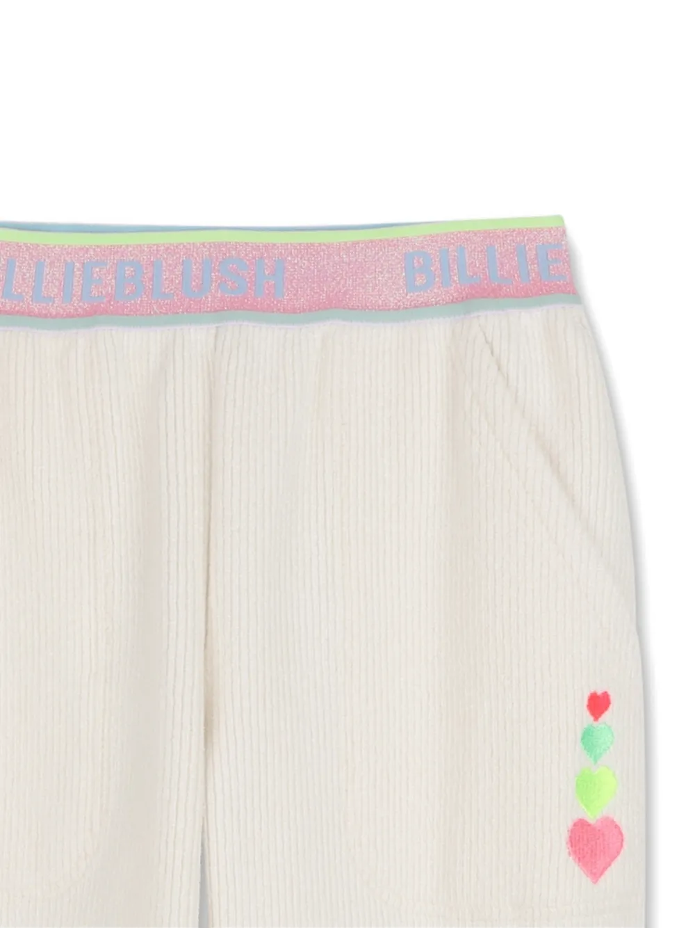 Billieblush Trainingsbroek met geborduurd hart Wit