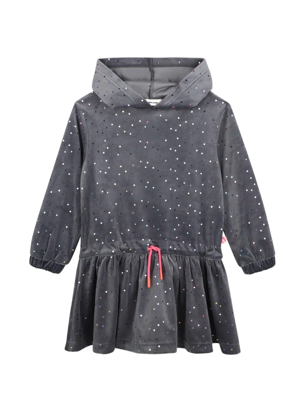 Billieblush Abito a pois - Grigio