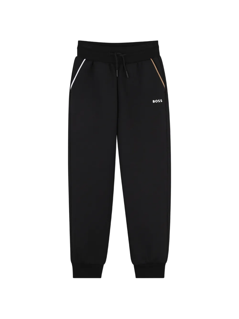 BOSS Kidswear Pantaloni sportivi con stampa - Nero
