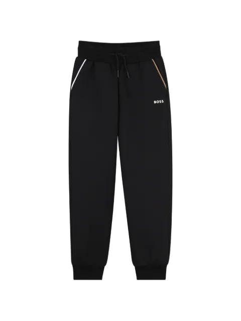 BOSS Kidswear logo-print track pants