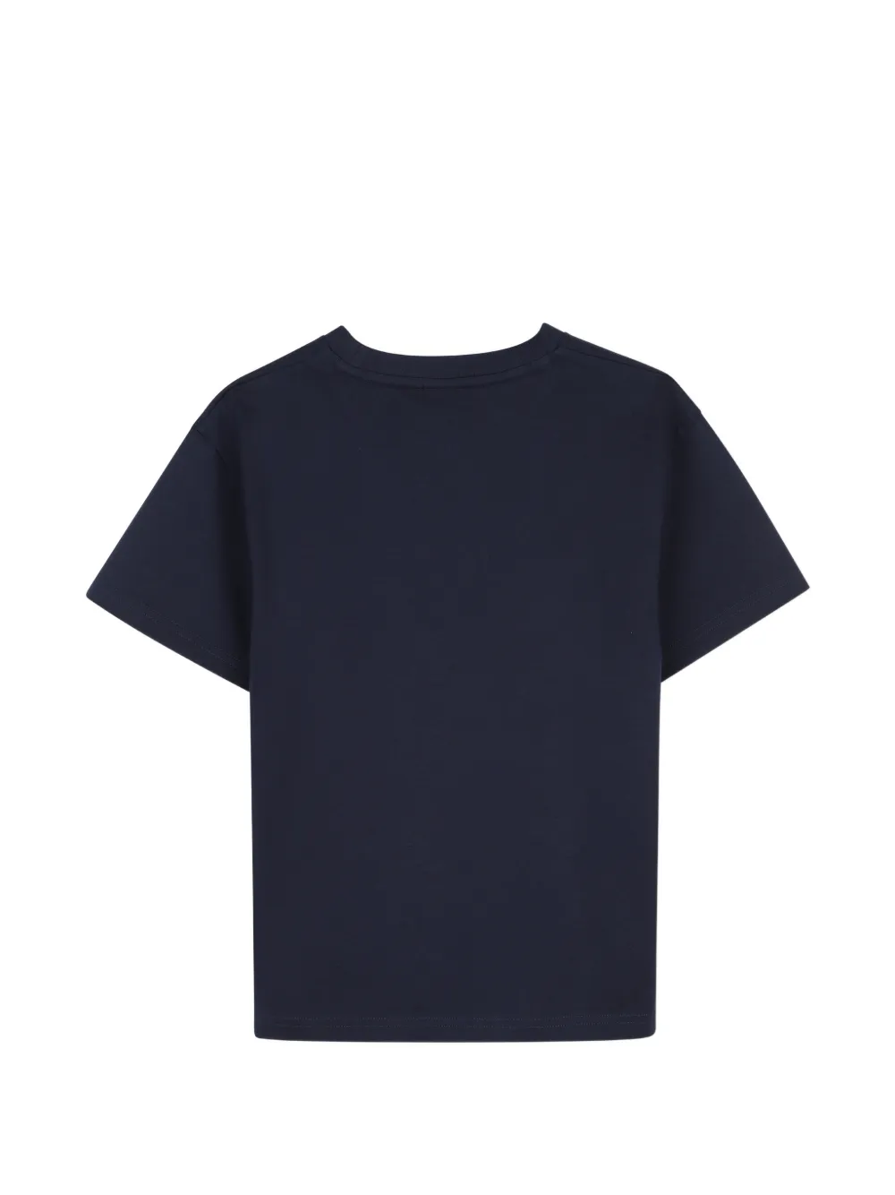 BOSS Kidswear T-shirt met logopatch Blauw