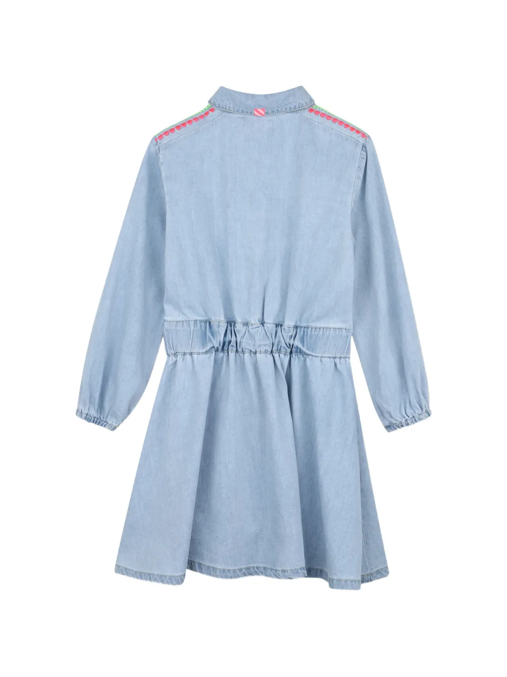 Billieblush Denim jurk met geborduurde taille Blauw