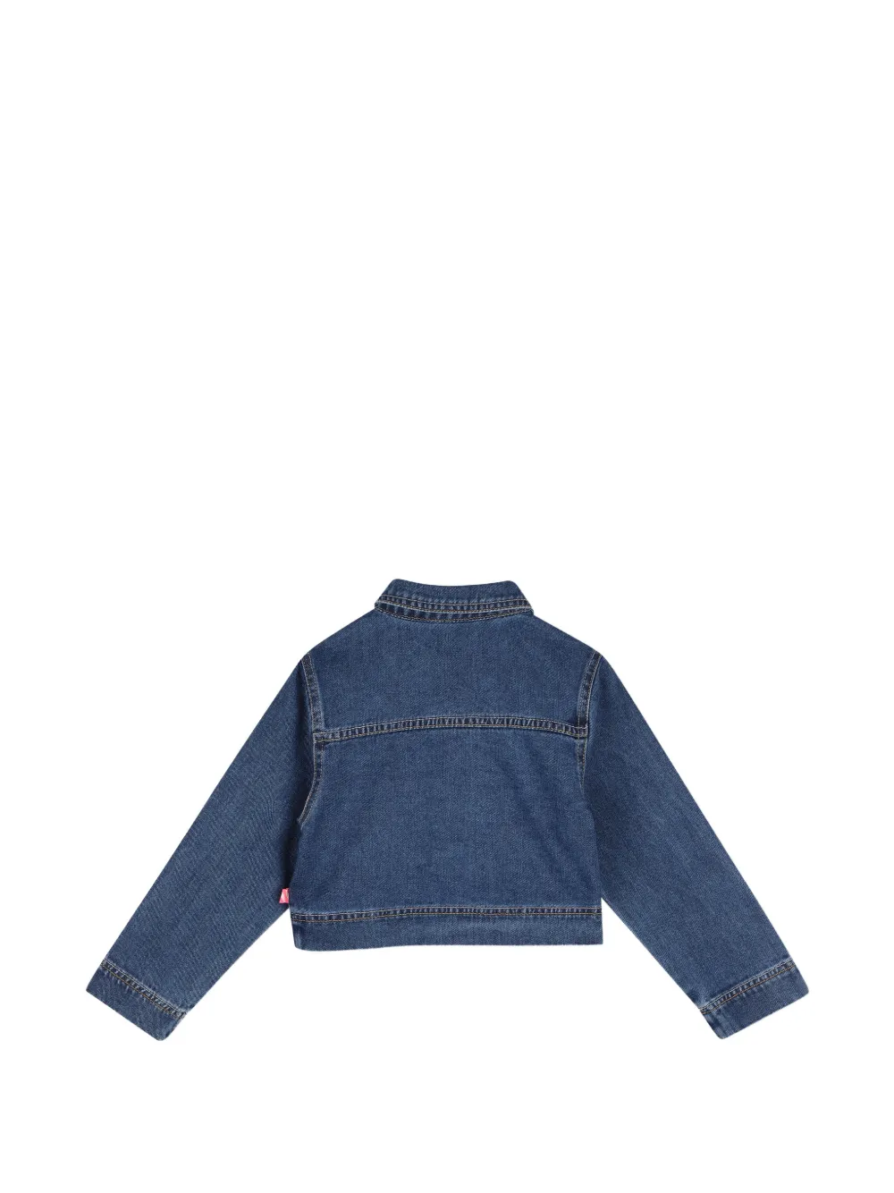 Billieblush Denim shirt met patch Blauw