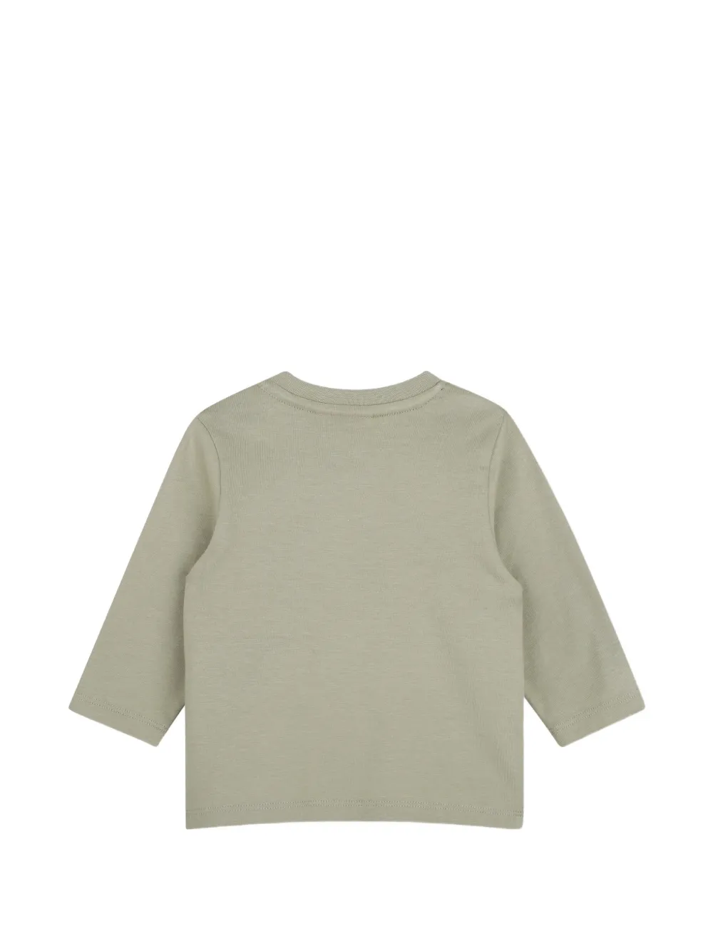 BOSS Kidswear T-shirt met lange mouwen Groen