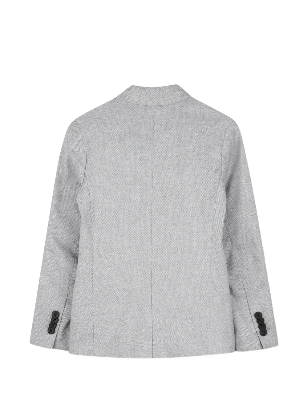 BOSS Kidswear Blazer met enkele rij knopen en gekerfde revers Grijs
