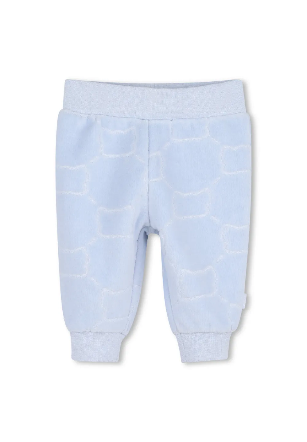 BOSS Kidswear Trainingspak met logo-patch en capuchon Blauw