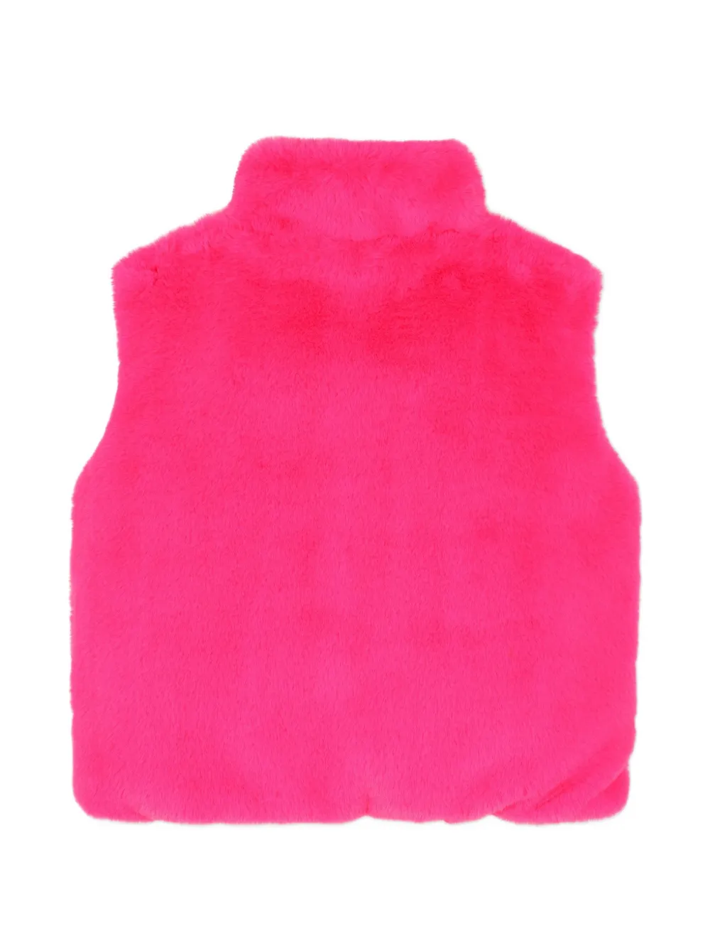 Billieblush Gilet van imitatiebont met logopatch Roze