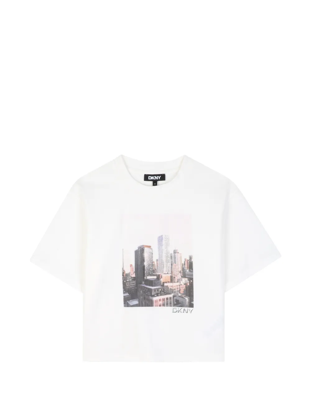 Dkny Kids T-shirt con stampa - Bianco