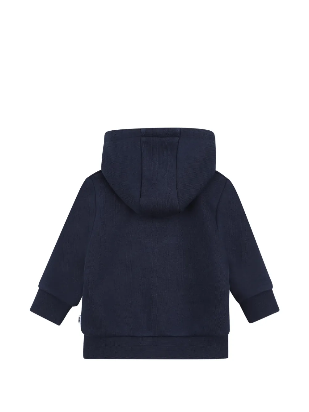BOSS Kidswear Hoodie en broek met logo-patch Blauw