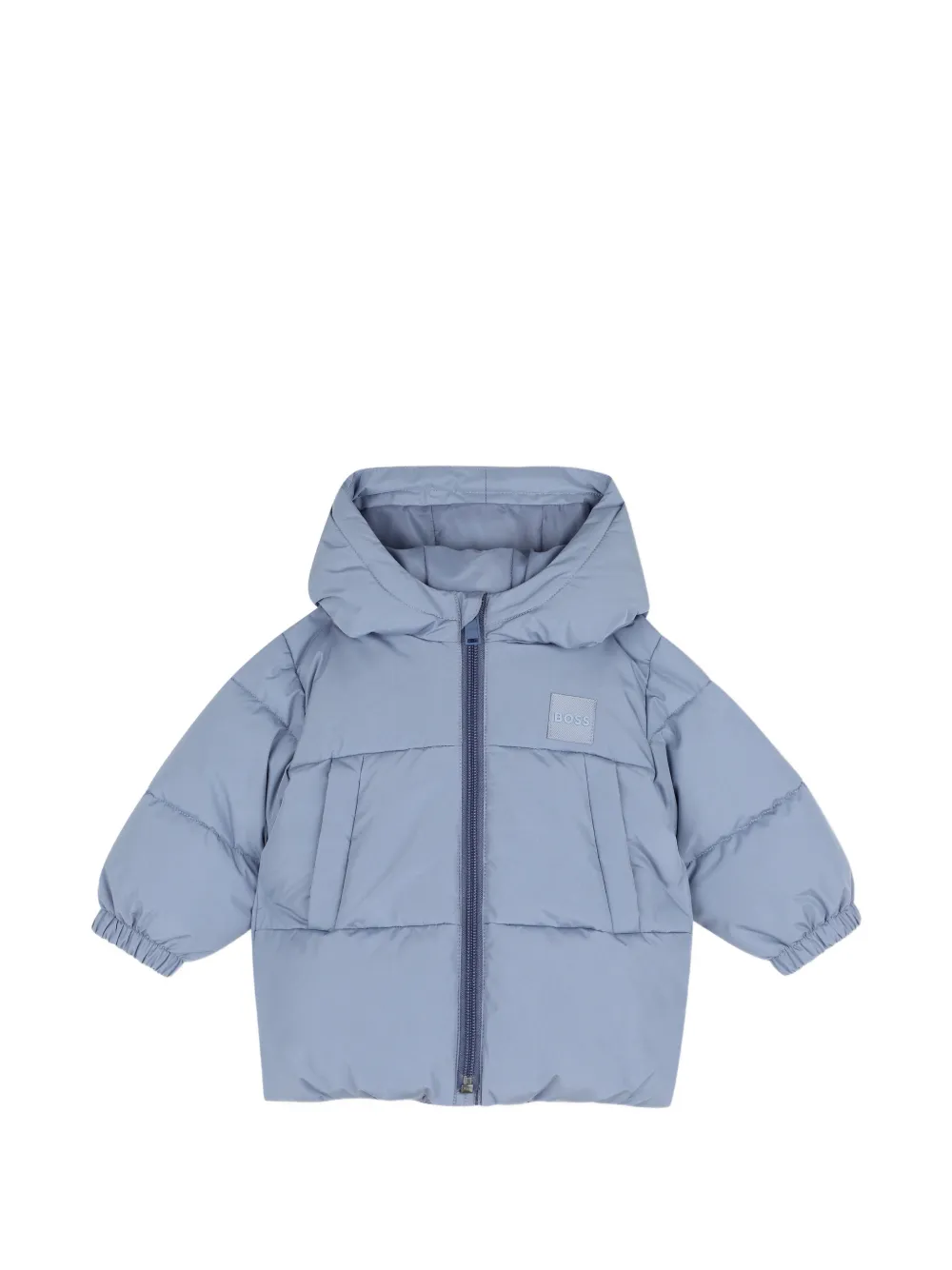 BOSS Kidswear Piumino con cappuccio - Blu