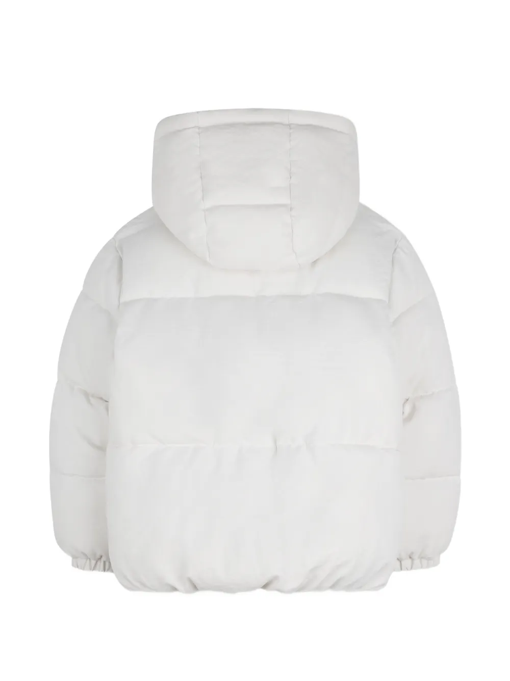 BOSS Kidswear Gewatteerd jack Wit