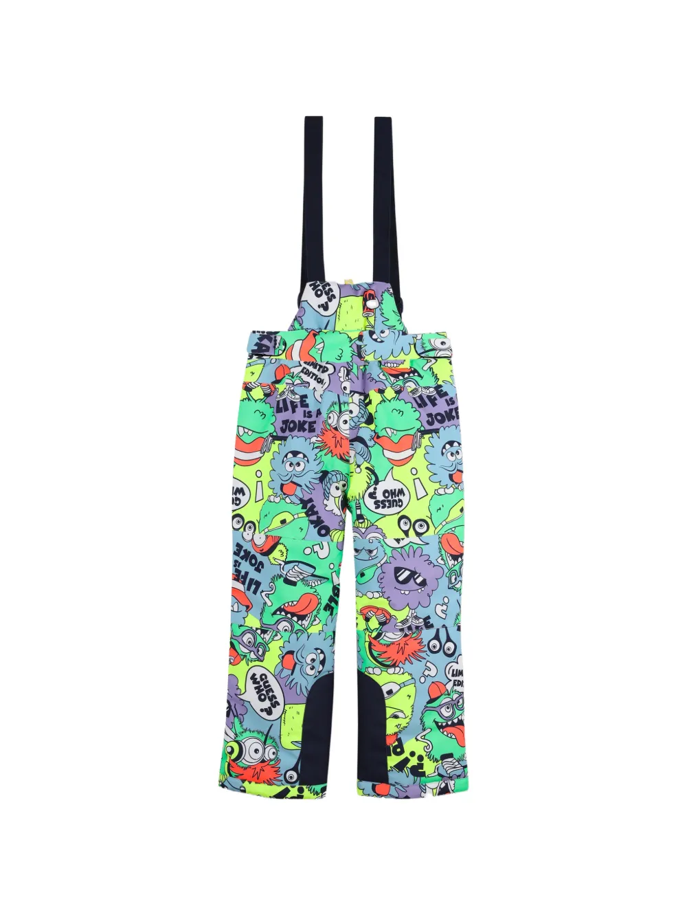 Billieblush Sneeuwpak met verstelbaar bandje en monsterprint Groen