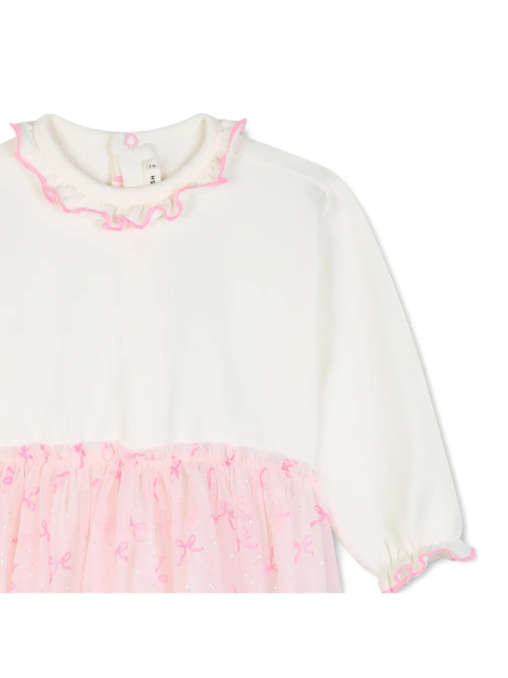 Billieblush Tulen jurk Wit