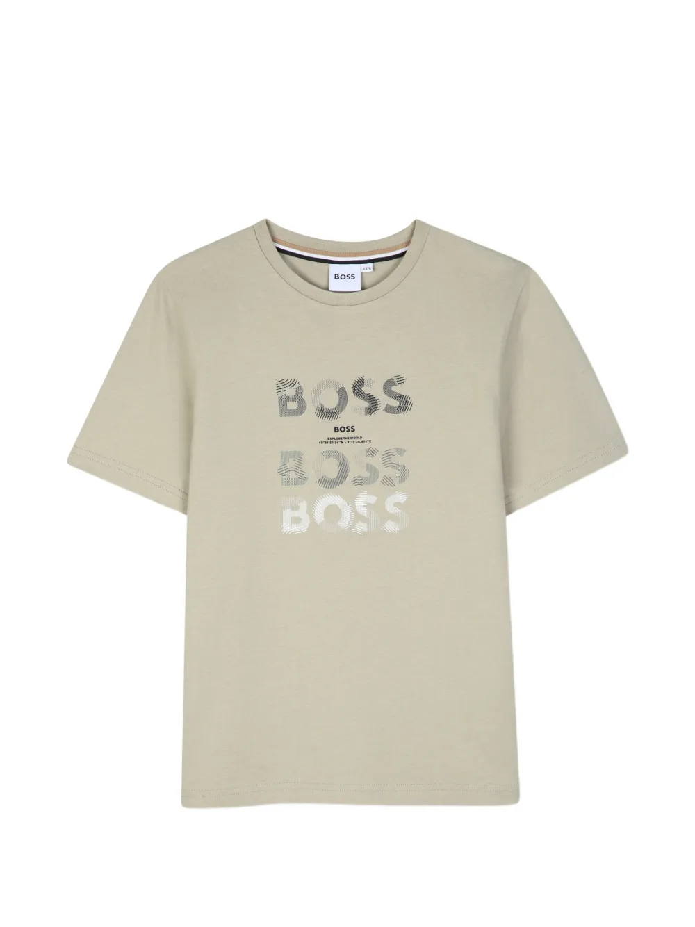 BOSS Kidswear short-sleeved T-shirt - Toni neutri