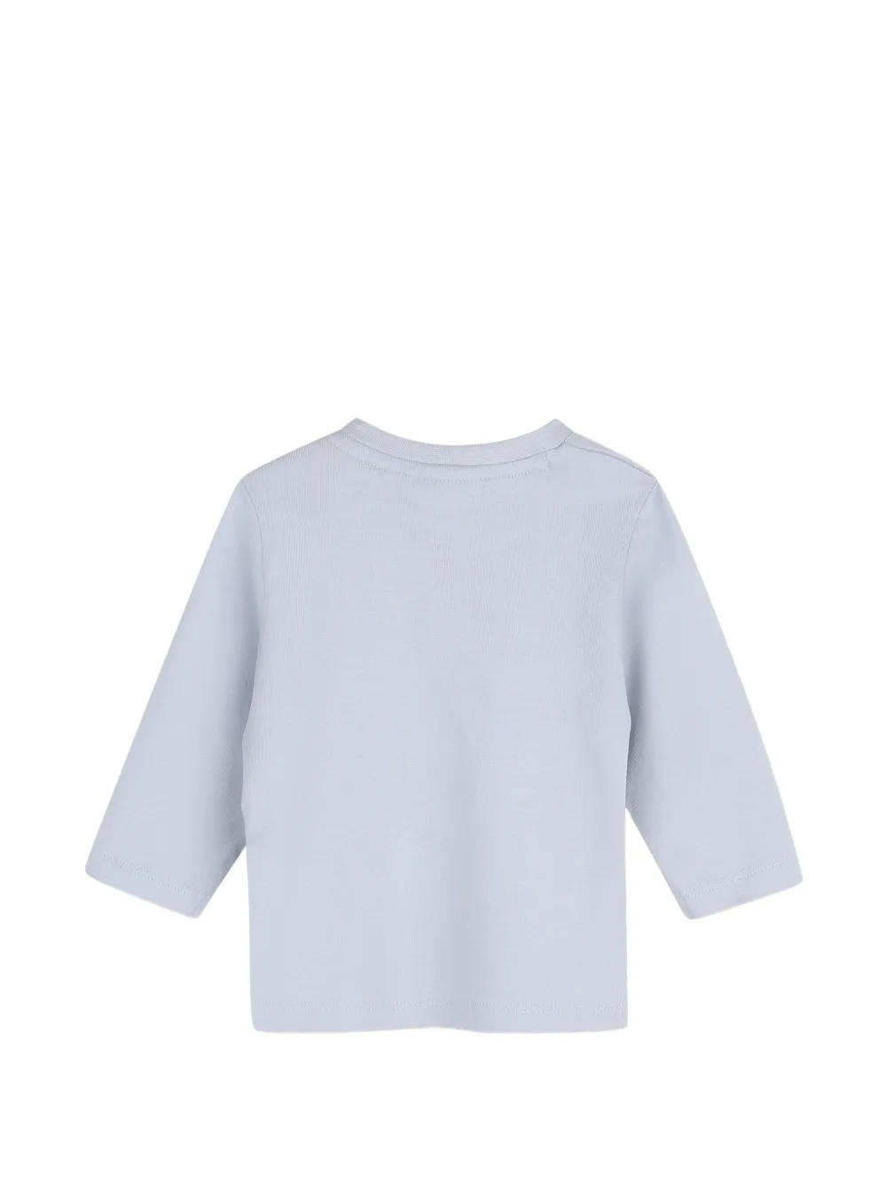 BOSS Kidswear T-shirt met lange mouwen Blauw