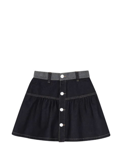 Kenzo Kids falda de mezclilla con botones