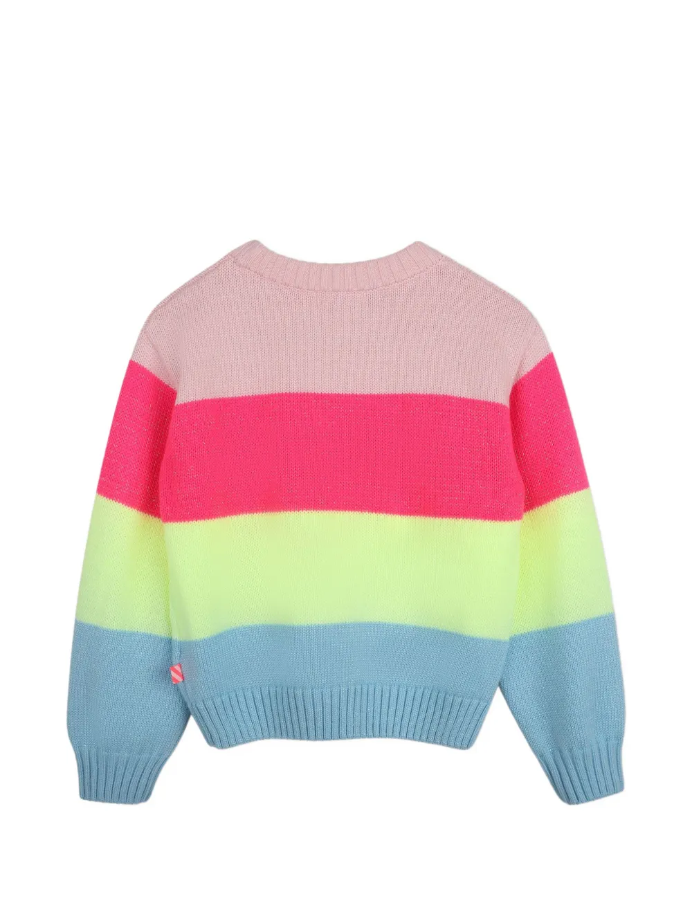 Billieblush Gestreepte trui verfraaid met pailletten Roze