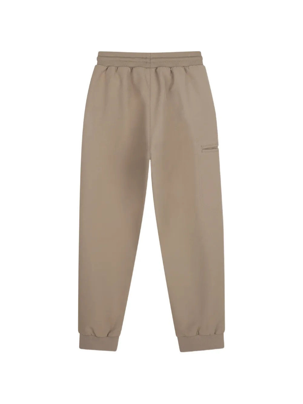 BOSS Kidswear Trainingsbroek met geborduurd logo Beige