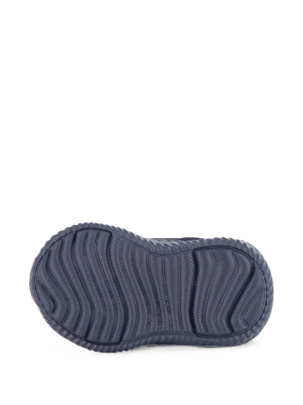 BOSS Kidswear logo-print panelled sneakers Blauw