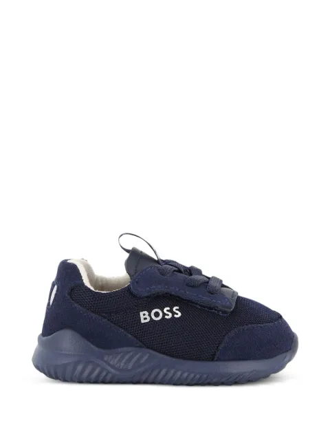 BOSS Kidswear sneakers med logotryk og paneler