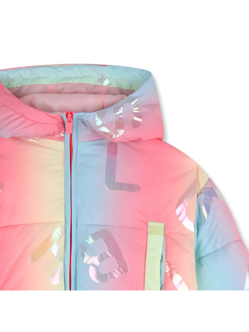 Billieblush Jack met logoprint en kleurverloop Roze