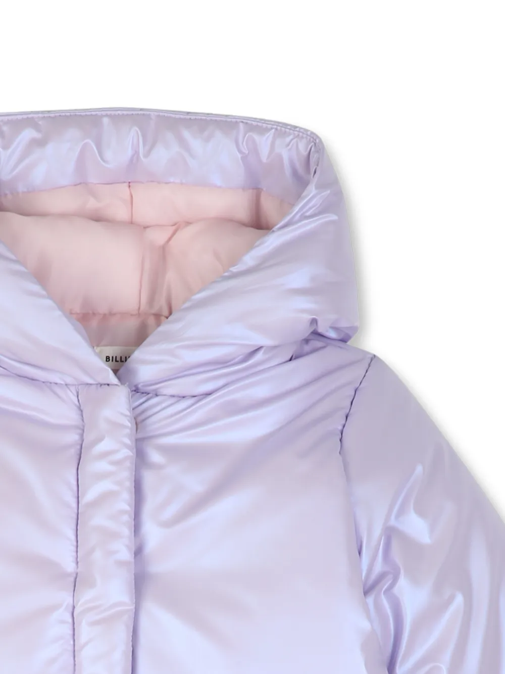 Billieblush Jack met capuchon en hart-patch Paars