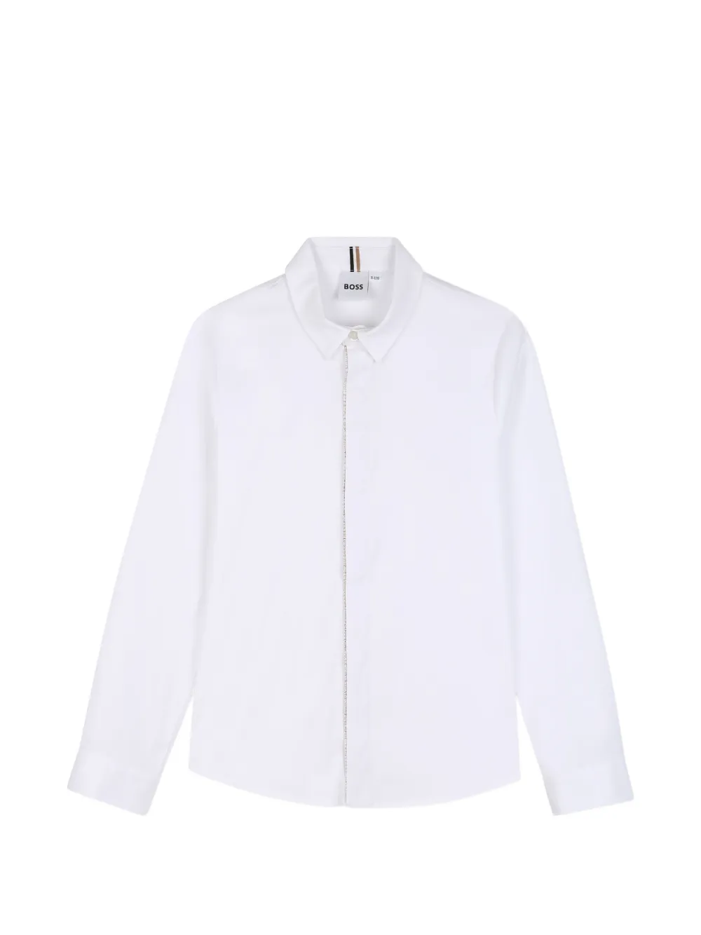 BOSS Kidswear Klassisches Hemd - Weiß