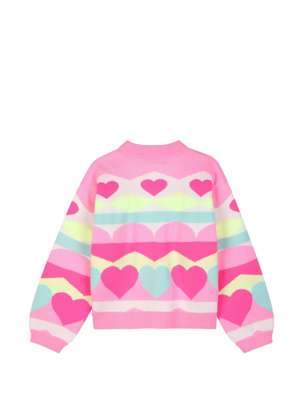 Billieblush Trui met hart-intarsia Roze