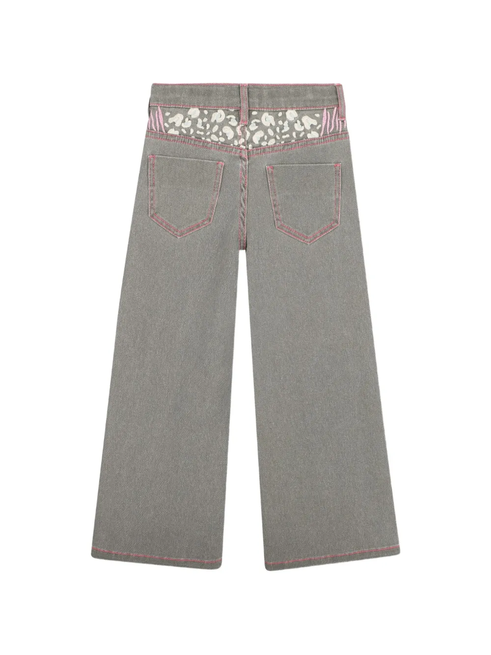 Billieblush Jeans met luipaardprint Grijs