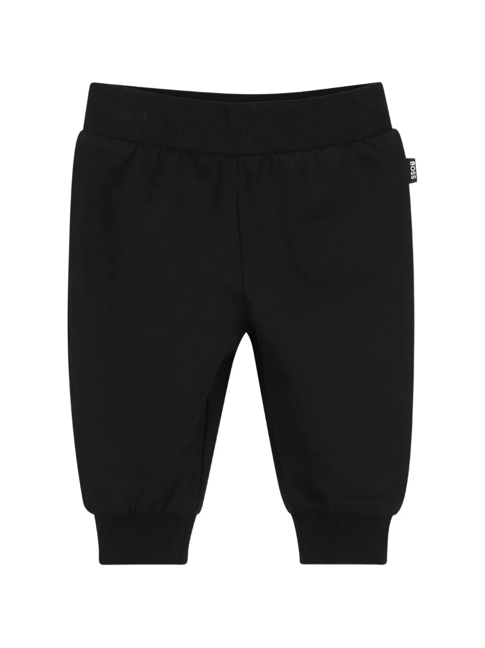 BOSS Kidswear Trainingspak met logopatch Zwart