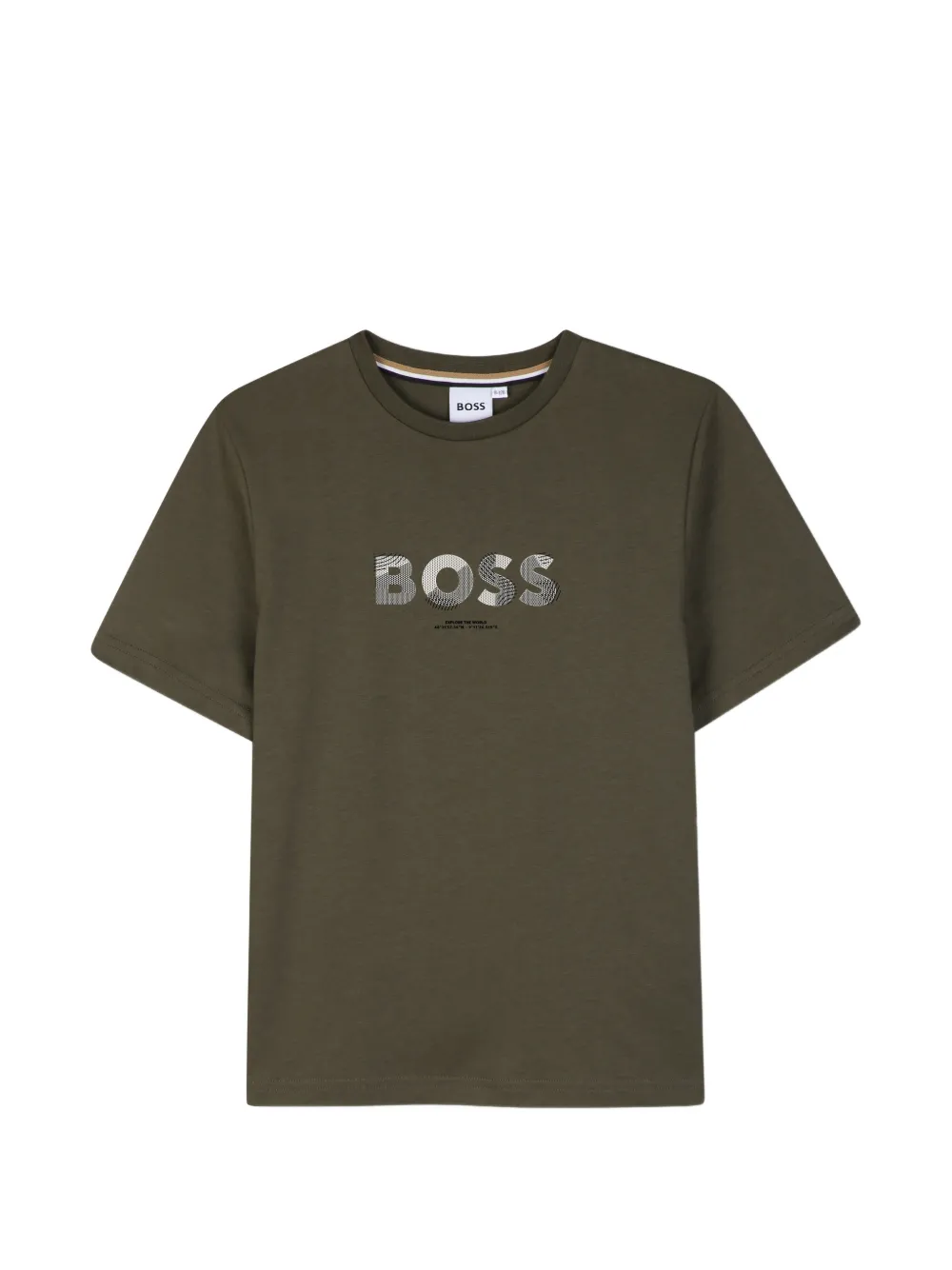 BOSS Kidswear short-sleeved T-shirt - Verde
