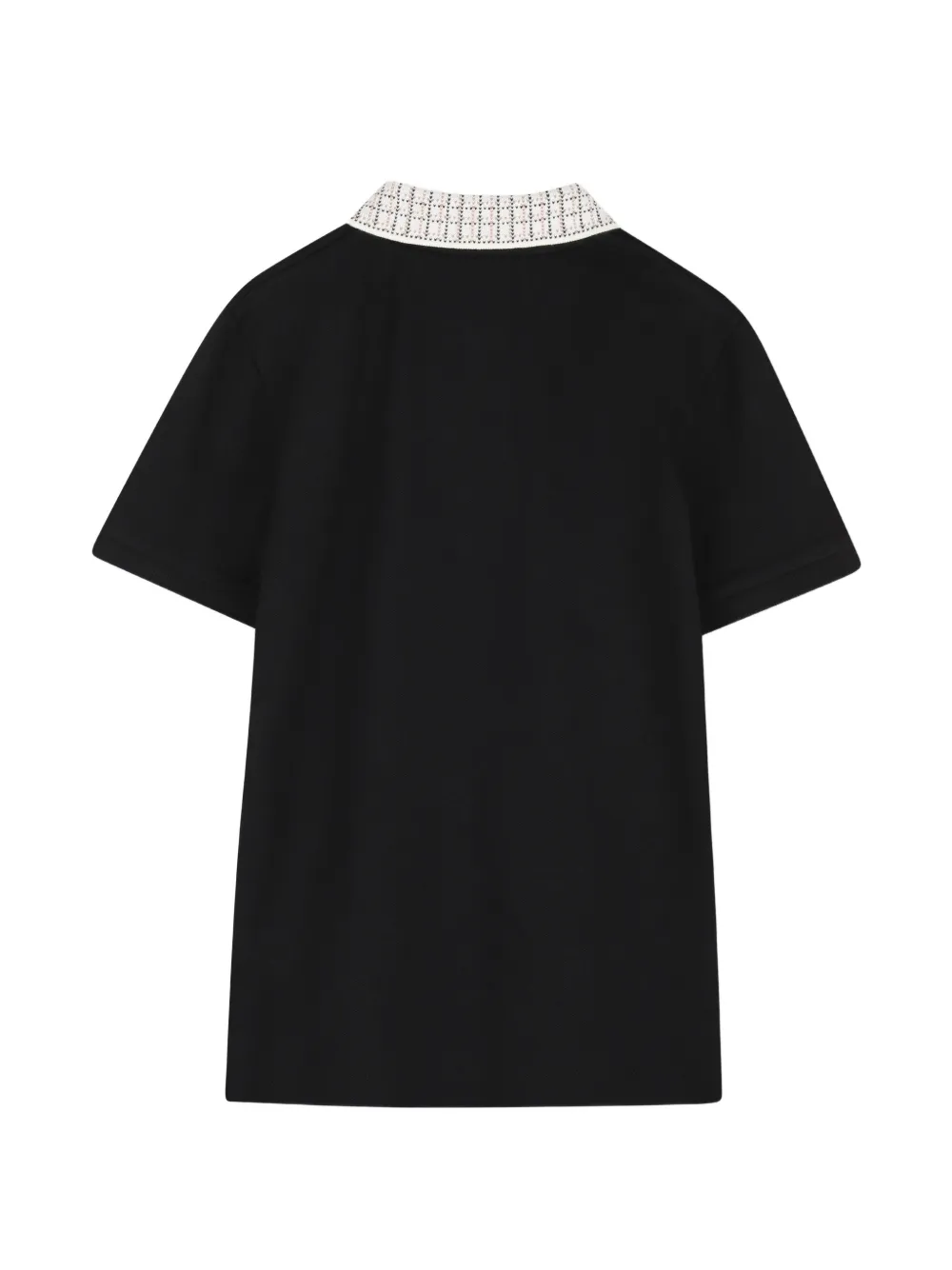 BOSS Kidswear Poloshirt met korte mouwen Zwart
