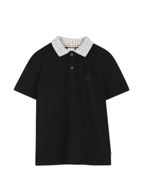 BOSS Kidswear Poloshirt mit kurzen Ärmeln