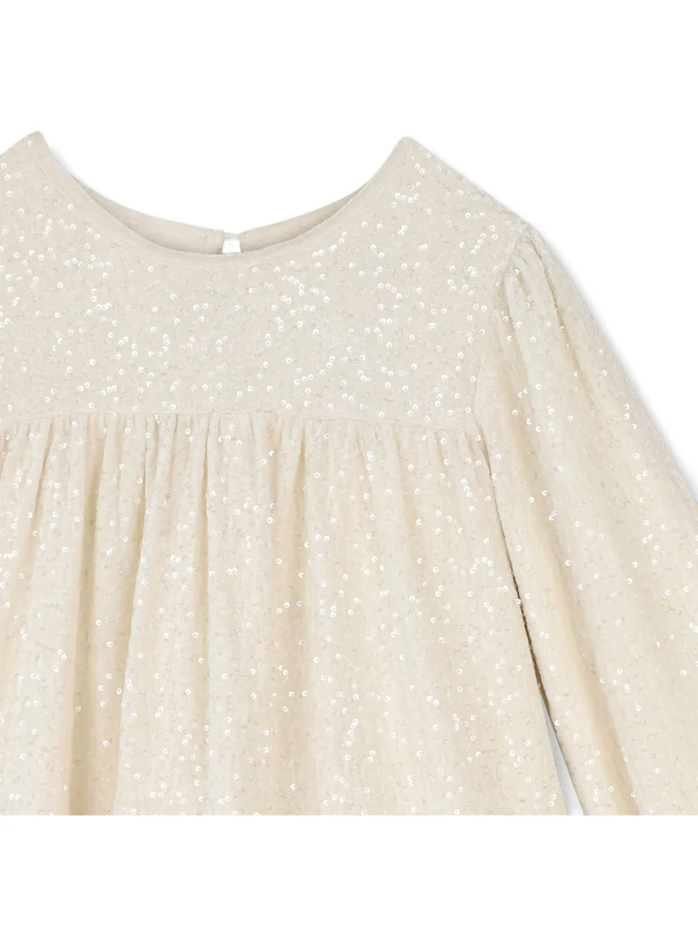 Billieblush Jurk verfraaid met pailletten Beige