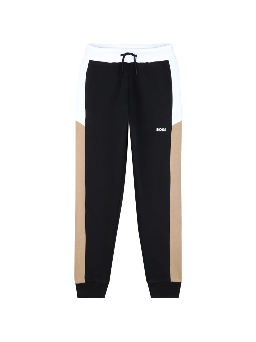 BOSS Kidswear Pantaloni sportivi con stampa - Nero