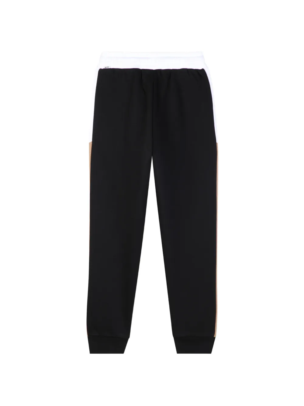 BOSS Kidswear Trainingsbroek met logoprint Zwart