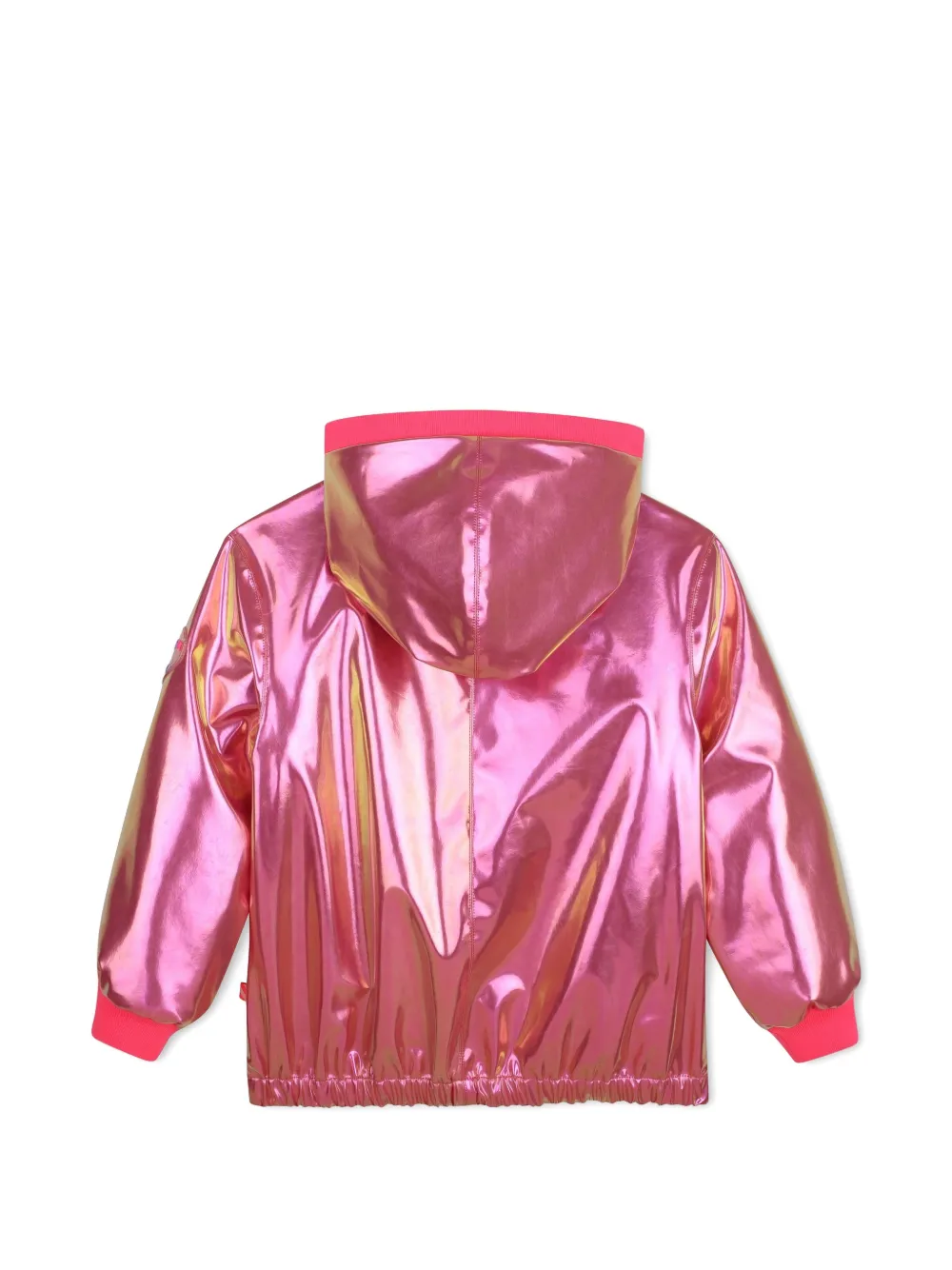 Billieblush Regenjas met capuchon en metallic-effect Roze