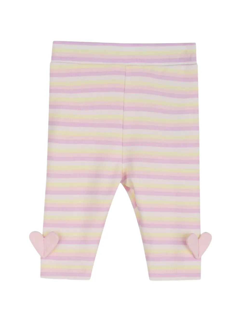 Billieblush Ribgebreide gestreepte trui en legging Beige