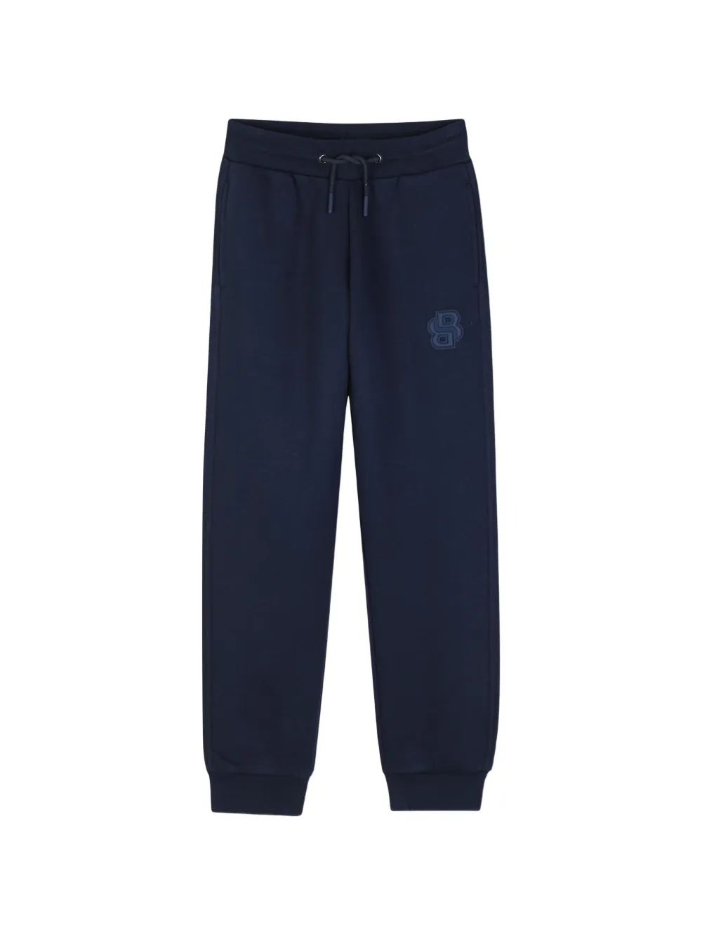 BOSS Kidswear Pantaloni sportivi con applicazione - Blu