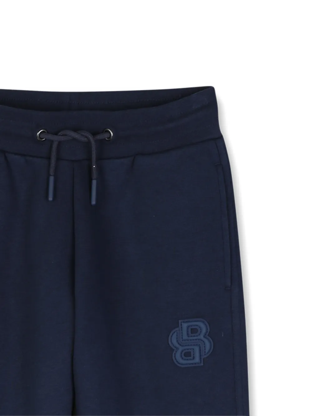 BOSS Kidswear Trainingsbroek met logopatch Blauw