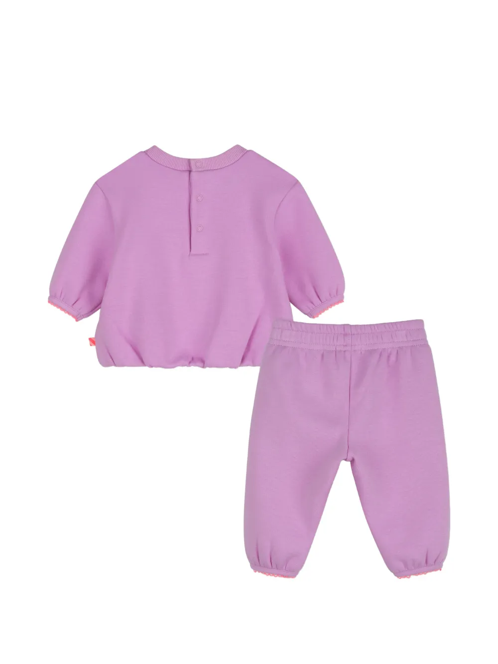Billieblush Trainingspak met pailletten en grafische print Paars