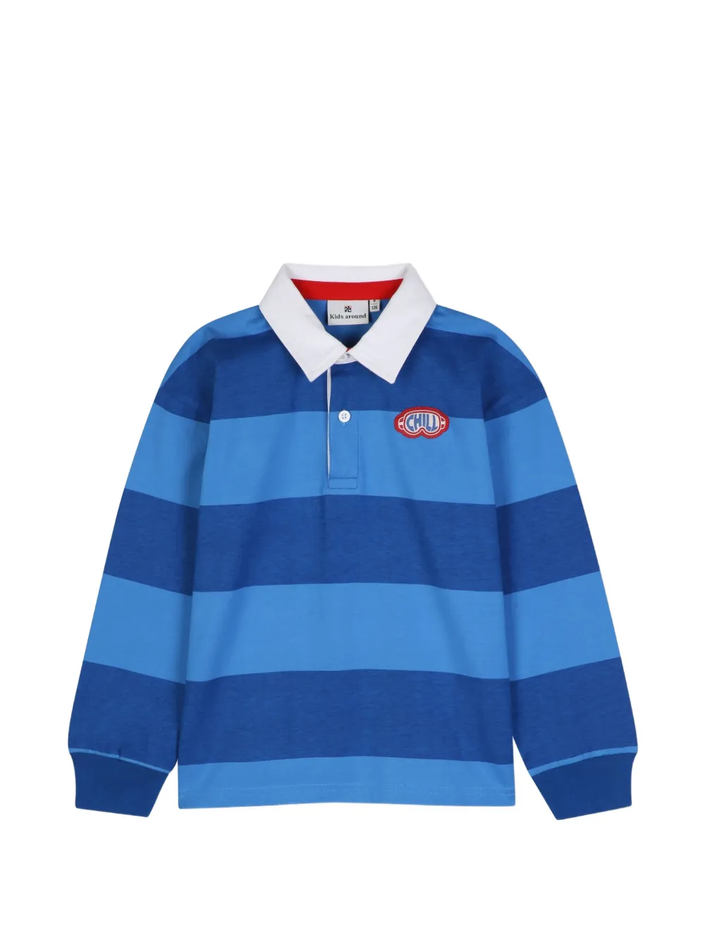 Kids Around Camicia a righe a maniche lunghe - Blu