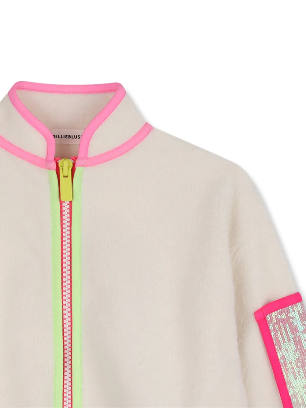 Billieblush Jack met pailletten en rits Beige