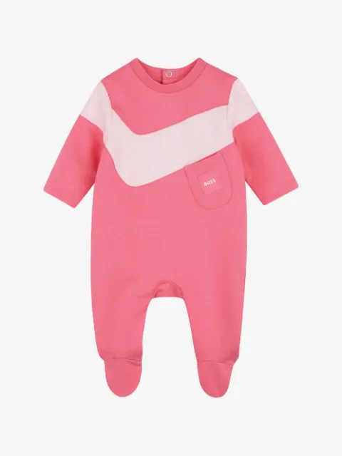 BOSS Kidswear pijama con parche del logo y paneles
