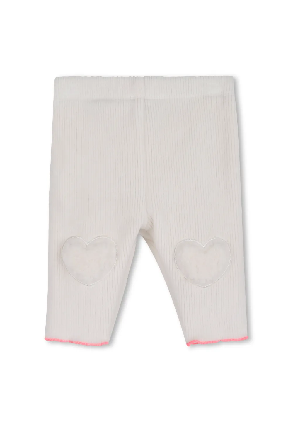 Billieblush Trui en broek met hart-patroon Beige