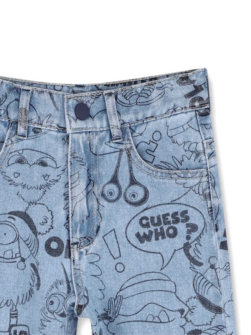 Billieblush Jeans met print Blauw