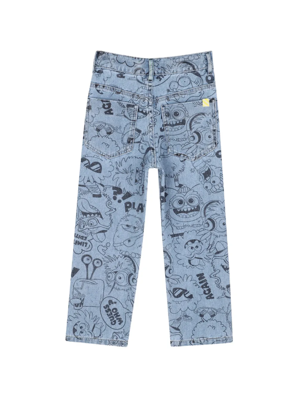 Billieblush Jeans met print Blauw