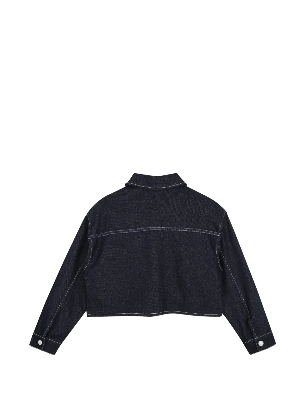 Billieblush Denim jack met contrasterende stiksels Blauw